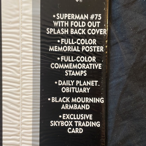 Superman #75 Black bagged edition - Picture 3 of 4
